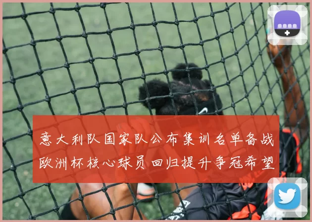 意大利队国家队公布集训名单备战欧洲杯核心球员回归提升争冠希望